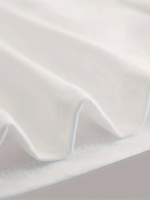 Baskılı Oversize Bisiklet Yaka T-shirt - Beyaz - Görsel 2