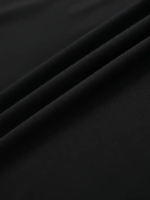 Baskılı Oversize Bisiklet Yaka T-shirt - Siyah - Görsel 3