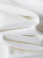 Geniş Kesim Pamuklu Tişört - GANDHI The Project Baskılı, Beyaz, Rahat Kesim, Kısa Kollu, Günlük Kıyafet, Her Gün Giyilebilecek Tişört- Beyaz - Görsel 3