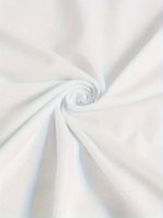 Baskılı Oversize Bisiklet Yaka T-shirt - Beyaz - Görsel 3