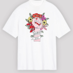 8 Mart Dünya Kadınlar Günü İçin Özel Baskılı T-shirt - Beyaz