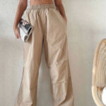 Cepli Paraşut Pantalon - Bej