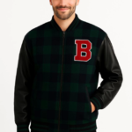 Kolları Suni Deri Içi Astarlı Oduncu Kolej Içi Ceket - Haki