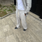 Erkek Kadife Oversize Takım – Gömlek Ve Pantolon İkili Set Füme Corduroy Şıklığı, Rahat Ve Zarif Duruş Yumuşak Dokulu Kadife Kumaş, Düğmeli Gömlek Üst Ve Lastikli Pantolon Alt Parça Ile Gün Boyu Konfor- Gri - Görsel 4