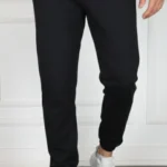 Erkek Jogger Eşofman Altı Rahat Kalıp, Cepli, Lastikli Paça, Günlük Spor Pantolon - Siyah