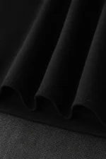 Kadınlar Için Siyah Kedi Grafik Tişört - Oversize Kısa Kollu Üst Nefes Alabilir - Siyah - Görsel 2