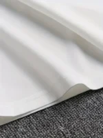 Erkek Baskılı Bisiklet Yaka Erkek T-shirt - Beyaz - Görsel 4