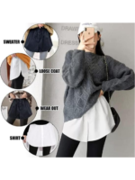 Lastikli Düğmeli Kurtarıcı Gömlek Altı Eteklik -Beyaz