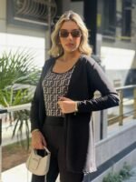 Kadın Uzun Kollukrep üçlü Takım - Görsel 2