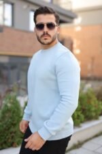 Erkek Üç İplik Şardonlu Sweatshirt - Görsel 2