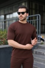 Erkek Alt Üst Krep İkili Takım - Görsel 3