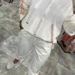 Kadın Uzun Kollu Kapşonlu Pulpayet Detay Viskon Iki Iplik Bluz Ve Pantolon Ikili Takım