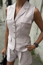 Yelek Şort Viscon Takım 10156-17 - Görsel 4