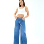 7398 KOT PANTOLON-MAVİ