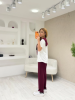 Kadın şal Yaka 3 Parça Takım - Görsel 3