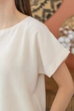 Bej T-Shirt Ve Pantolon Takım - Görsel 4