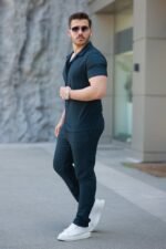 Erkek Ottoman Kumaş Pantolon Gömlek Takım - Görsel 3