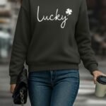 Kadın Uzun Kollu Bisiklet Yaka Viskon Iki Iplik Bluz