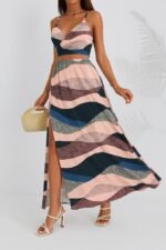 Kadın Kolsuz Askılı Crop Ikili Süprem Takım - Görsel 3