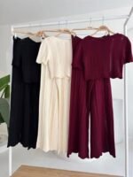 Triko Bluz Pantolon İkili Takım 10084-025 - Görsel 10