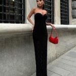 Eudora Ajurlu StraplezElbise 2771