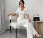 Kadın Toka Detaylı Kruvaze Takım