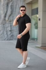 Erkek şort Tişört Alt üst Takım - Görsel 2