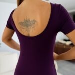 Kadın Kısa Kollu Sırt Dekolteli Yırtmaç Detaylı Viskon Elbise - Görsel 4