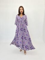 7035 ELBİSE-MOR - Görsel 3