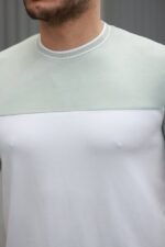 Erkek Parçalı Renk Kısa Kollu Tişört - Görsel 3