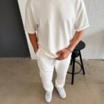 Erkek Duble Kol Basic Tişört