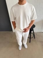 Erkek Duble Kol Basic Tişört