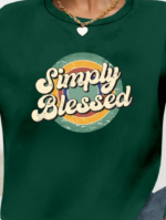 Kadın Uzun Kollu Bisiklet Yaka Viskon Iki Iplik Bluz - Görsel 2