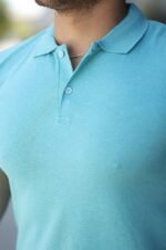 Erkek Kısa Kollu Yakalı Tişört - Görsel 3