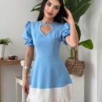 Safe Kalp Detaylı Elbise