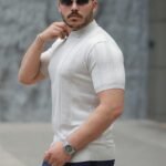 Erkek Hemşire Yaka Kısa Kollu Tişört