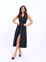 6510 ELBİSE-SİYAH - Görsel 3