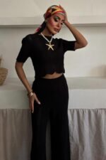 Triko Bluz Pantolon İkili Takım 10084-025 - Görsel 5