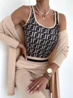 Kadın Uzun Kollu Krep üçlü Takım - Görsel 13