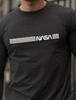 Erkek Uzun Kollu Bisiklet Yaka Viskon Sweat - Görsel 3