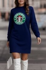 Kadın Uzun Kollu Bisiklet Yaka Viskon Iki Iplik Bluz - Görsel 3