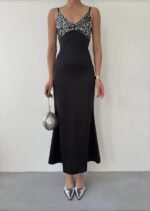 Shany İp Askılı Elbise - Görsel 2