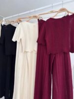 Triko Bluz Pantolon İkili Takım 10084-025 - Görsel 13