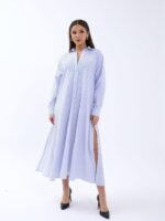 5857 ELBİSE-WASHİNGTON ÇİZGİLİ