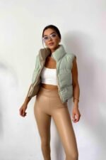 Kadın Yüksek Bel Içi şardonlu Fırsat ürün Toparlayıcı Tayt - Görsel 8