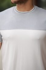 Erkek Parçalı Renk Kısa Kollu Tişört - Görsel 3