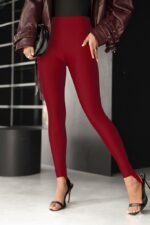 Kadın Yüksek Bel Topuk Altından Geçmeli Dalgıç Tayt - Görsel 2