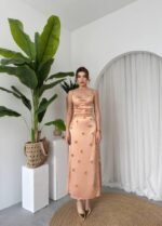 Dora Çiçek Detaylı Elbise - Görsel 7