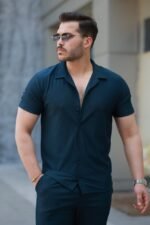 Erkek Ottoman Kumaş Pantolon Gömlek Takım - Görsel 2