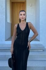 Rosalia Sırt Dekolteli Elbise 2761 - Görsel 4